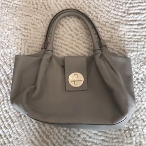 Grey Kate Spade purse